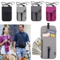 Pikkukuva 7 / 10: RFID Blocking Passport Bag Wallet GREY - spot-myynti gray
