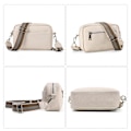 Miniatyrbild 6 av 10: Crossbody-väska för kvinnor axelväska SVART - high quality