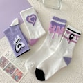 Pikkukuva 6 / 6: 2 kpl Print Midsocks - on varastossa 5