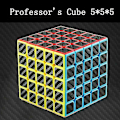 Pikkukuva 2 / 2: Smooth Magic Carbon Fiber Rubikin kuutio 5x5x5 - varastossa color