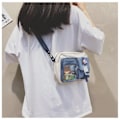 Pikkukuva 5 / 10: Kawaii Bag Girls Student Pieni anvas-laukku - spot-myynti C