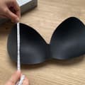 2 paria Spong Bra Pads Bikini Insert Pads BLACK L - varastossa black L-L