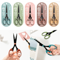 Miniatyrbild 6 av 10: Rostfritt stål Blade Art Scissor RÖD - stock Red
