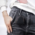 Miniatyrbild 10 av 10: Läder Running Pouch Hörlursväska KAFFE - high quality Coffee
