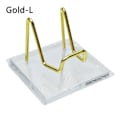 Pikkukuva 1 / 10: Kristallipallon pidike lasipallolla GOD - varastossa Gold L