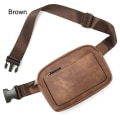 Miniatyrbild 1 av 10: Läder Fanny Packs för Dam Bältesväska BRUNT - on stock Brown