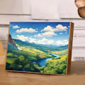 Pikkukuva 1 / 6: Timanttimaalaus DIY 5D Timanttimaalaus - 30x40cm - varastossa