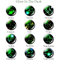 Miniatyrbild 2 av 3: 12 onstellation Glow In The Dark reative Galaxy nyckelring, - on stock C