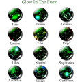Pikkukuva 3 / 4: 12 Constellation Glow In The Dark Creative Galaxy avaimenperä, - varastossa H
