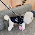 Miniatyrbild 6 av 10: Pet bomull vadderade kläder Vintervarm Pet Dog Jacka - on stock navyblue M