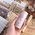 Pikkukuva 6 / 6: 4 rullaa/setti Washi Tape itseliimautuva teippi DIY Stickers - varastossa