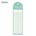 Miniatyrbild 1 av 10: 5 påse Sticky Notes Index Memo Pad GRÖN - high quality Green