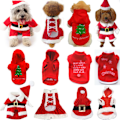 Miniatyrbild 4 av 11: hund _ Vinter sällskapshund fancy julkläder fest rollspel - spot sales Christmas Tree XL