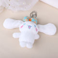 Pikkukuva 1 / 8: Sarjakuva Cinnamoroll pehmo avaimenperä Täytetyt koiranuken avaimenperät - korkealaatuisia White