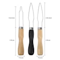 Pikkukuva 2 / 10: 4kpl Button koukku Helper Help-painike Hook Helper MUSTA - korkea laatu Black Universal-Universal