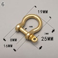 Miniatyrbild 1 av 10: Solid karbinhake D bågklammer - high quality 6