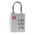 Pikkukuva 1 / 9: TSA Customs Code Lock Matkatavaroiden Salasanalukko SILVER - varastossa Silver