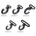 Pikkukuva 2 / 10: 5kpl Lobster Carbine Spring Quickdraws Clip 60X36MM - varastossa 60x36mm