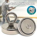 Miniatyrbild 2 av 9: Magnetisk krok Stark absorptionsmagnet för fiskelyft - on stock suction 61kg