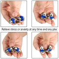 Miniatyrbild 4 av 6: Sensorisk leksak Fidget Cykelkedja Ring Finger Spinner Toy Kid Present - on stock Blue