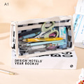Miniatyrbild 1 av 8: Lattice Case rutmönster Vattentät förvaring - on stock transparent