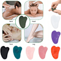 Pikkukuva 1 / 11: Guasha Board Rose Quartz RED - spot-myynti red