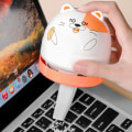 Miniatyrbild 5 av 8: Bärbar Cat Mini Dammsugare Office Home Desktop Sopmaskin - spot försäljning Raccoon