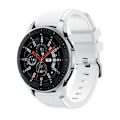 Pikkukuva 8 / 10: Huawei Watch GT/GT2 -kellonauhalle, silikoniranneke, 22 mm:n ranneke - varastossa white