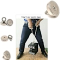 Miniatyrbild 8 av 9: Magnetisk krok Stark absorptionsmagnet för fiskelyft - on stock suction 61kg