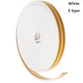 Miniatyrbild 1 av 10: 5 / 10m tätningslist Fönster Dörr Utdragsslutare VIT 10M E - on stock White 10m-E