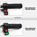 Miniatyrbild 9 av 10: Speed Handlebar Throttle E-Bike Twist Throttle - on stock 3
