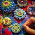 Miniatyrbild 9 av 9: 13 st/ set Mandala Dotting Tool Point Drill Pen Keramiskt verktyg - high quality