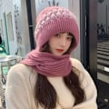 Pikkukuva 7 / 10: Beanie Scarf Neck Cap GREY - varastossa Grey