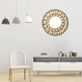 Pikkukuva 4 / 5: 1/2/3/5 Nordic Wall Mirror Gold Frame Pienet peilit käytävään - varastossa Type D 1 Pc