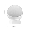 Miniatyrbild 2 av 10: Flytande silikonfäste för Amazon Echo Dot 5/4 WHITE - high quality White
