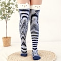Miniatyrbild 1 av 10: Coral Feece Sock Modeling Knästrumpor STYLE 6 - high quality Style 6