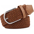 Miniatyrbild 1 av 5: Flerfärgade elastiska vävda bälten Casual flätat stretchbälte - spot sales 5 Brun / Terracotta