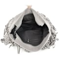 Miniatyrbild 2 av 5: Boho Hippie Fringed Tofs Mocka Shoulder Messenger X Body Handväskor Plånböcker - Grå - high quality