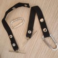Miniatyrbild 2 av 7: 4st Svart Polyester Tejp stringtrosa - on stock