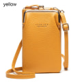 Pikkukuva 1 / 10: Naisten puhelinkotelo Crossbody Bag KELTAINEN - varastossa yellow