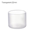 Pikkukuva 1 / 10: 10 kpl/setti Tuolin jalkapäädyt Huonekalujalat LÄPINÄVÄT 22MM - varastossa Transparent 22mm