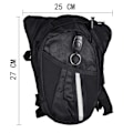Pikkukuva 2 / 8: Vyötärövyöpakkaus Drop Leg Bag Hip bum Belt Bag - korkea laatu