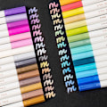 Miniatyrbild 9 av 10: Marker Penna Metallic Pen SOFT TIP-12 FÄRGER - high quality