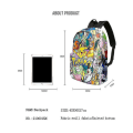 Miniatyrbild 5 av 5: Ryggsäck med stor kapacitet, Elf Pikachu Cartoon School Bag - on stock