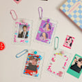 Miniatyrbild 3 av 5: INS e Akryl Transparent korthållare 3 tum Kpop Photocard Pho - on stock A2