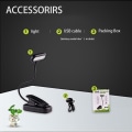 Pikkukuva 3 / 10: LED-kirjavalo Clip On Lamp 1-BATTERY 1-BATTERY - spot-myynti 1-Battery