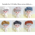 Miniatyrbild 3 av 10: 20 cm dockhatt Docka baskerhattar - high quality 4