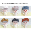 Miniatyrbild 3 av 10: 20 cm dockhatt Docka baskerhattar - on stock 2