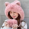 Pikkukuva 1 / 10: Lämpimät neulotut hatut Turkishattu PINK - varastossa pink