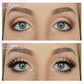 Pikkukuva 4 / 10: 100 klusteria Tekoripset Premade fanit Ripset 12MM - varastossa 12mm